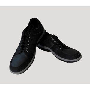 Rockport Mens Get Your Kicks Mudguard Blucher Shoes Size 10 M Black Lightweight